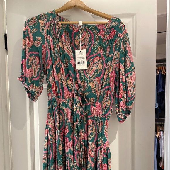 Kivari Talitha Tie Front Dress - Picture 1 of 2